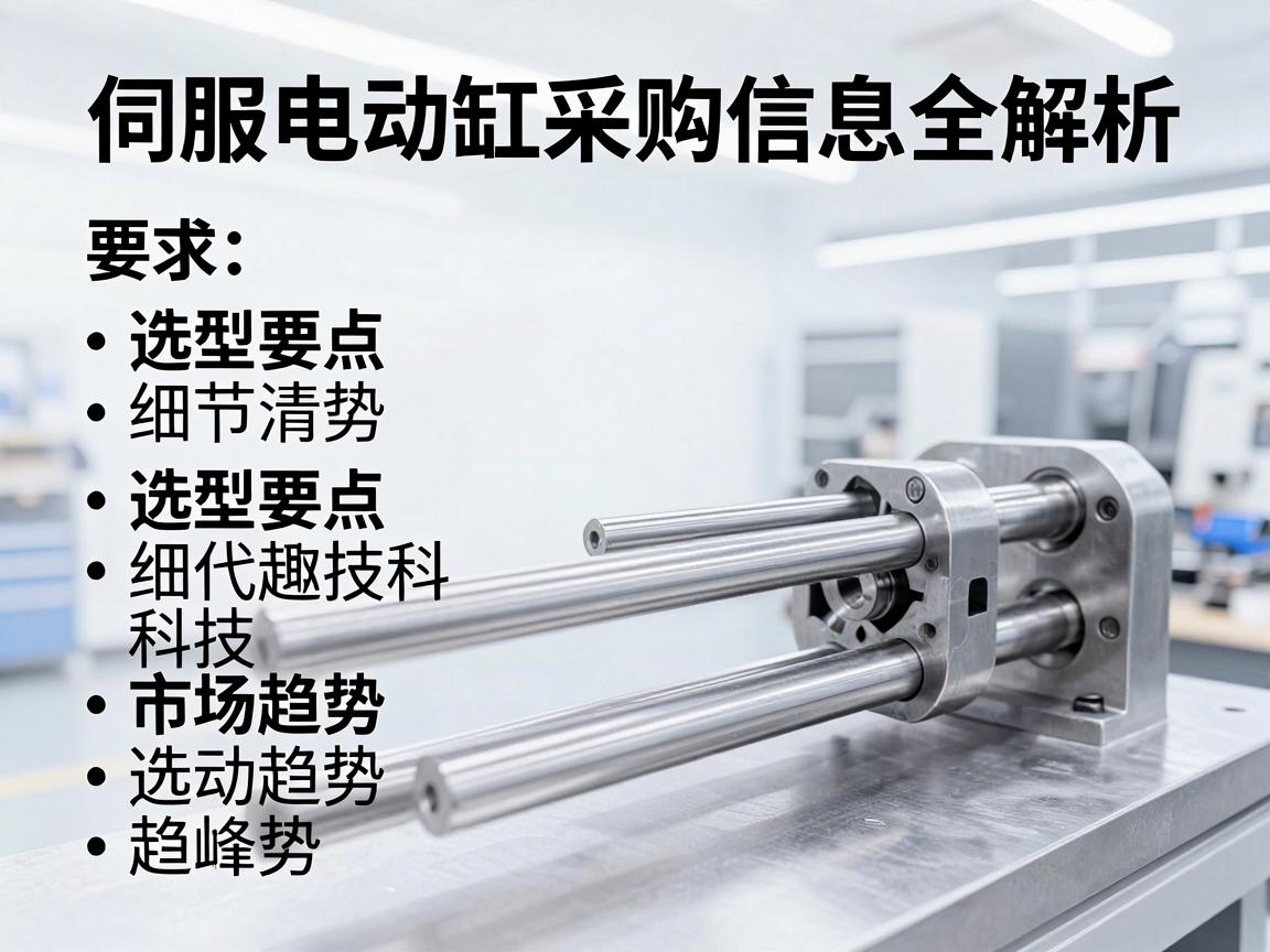 伺服电动缸采购信息全解析,选型要点与市场趋势 伺服电动缸采购信息全解析