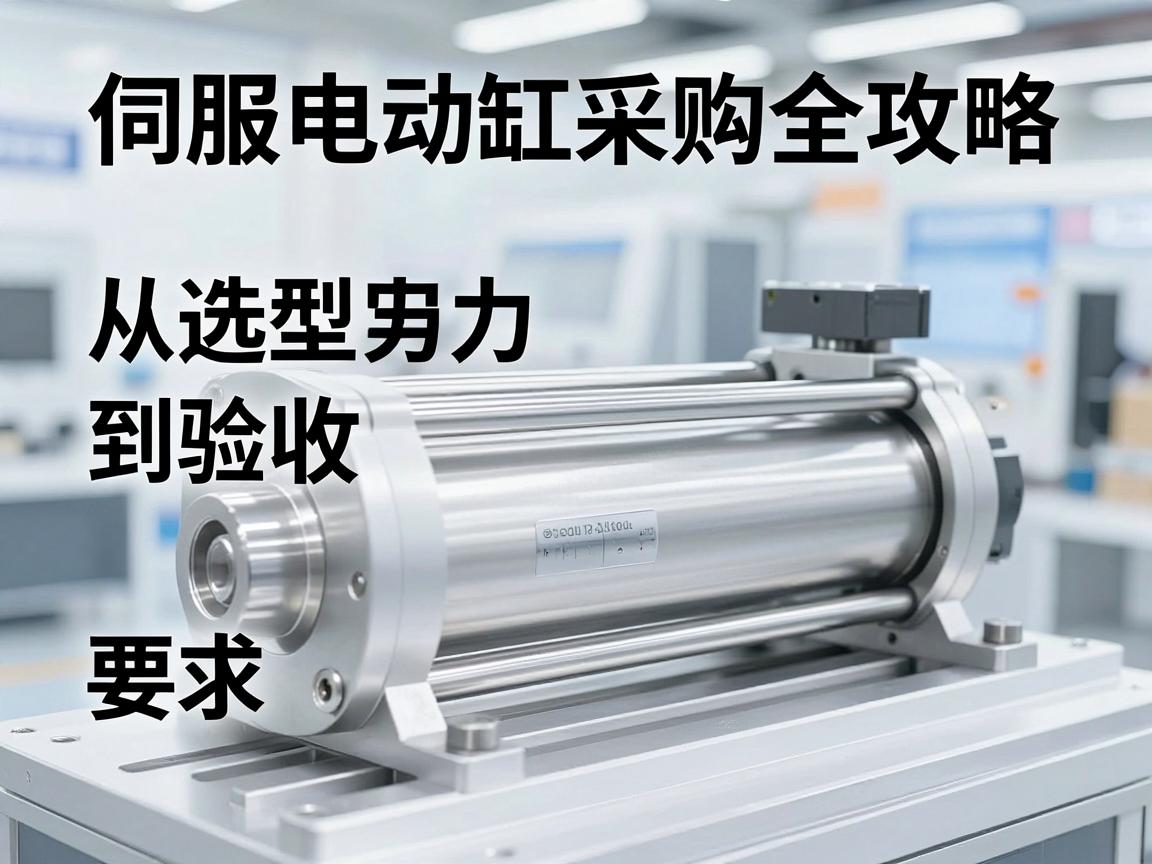 伺服电动缸采购全攻略,从选型到验收的关键要点 从选型到验收的关键要点