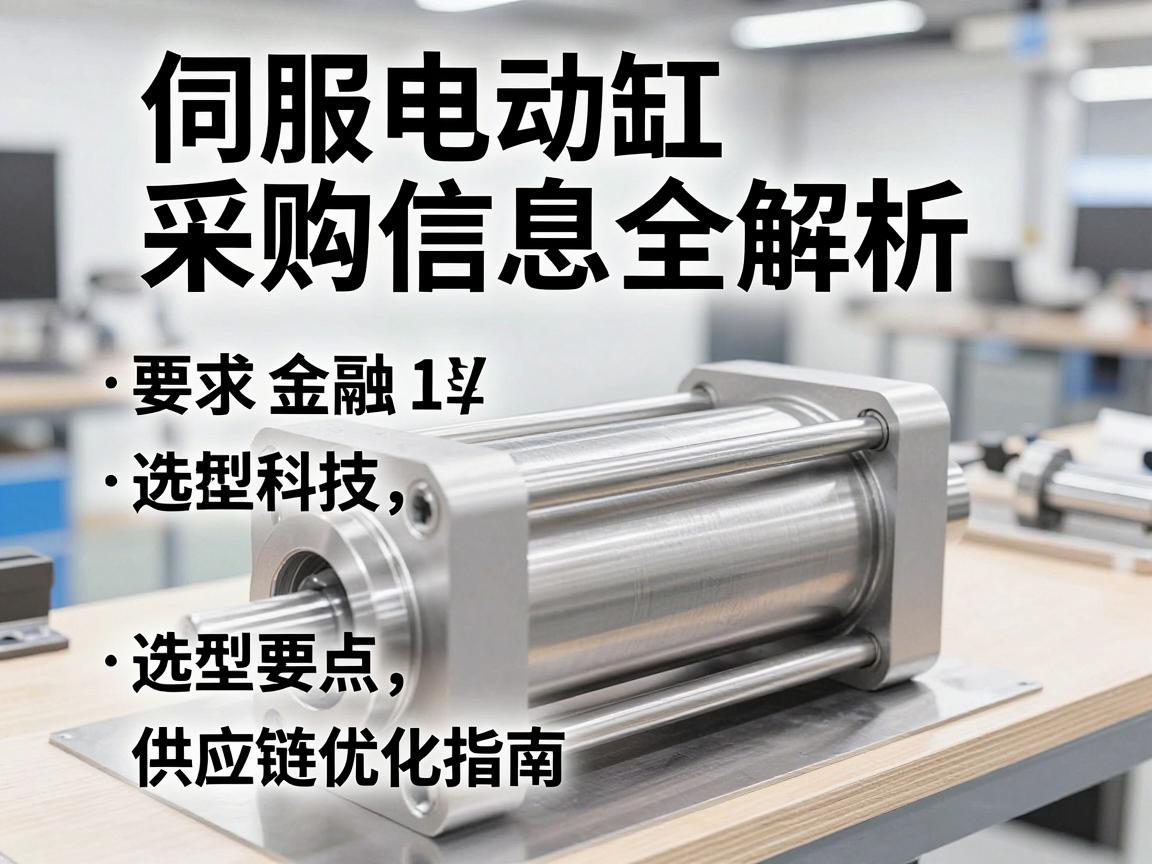 伺服电动缸采购信息全解析