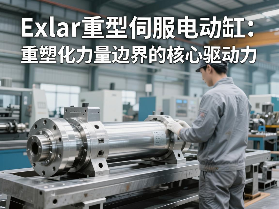 Exlar重型伺服电动缸,重塑工业自动化力量边界的核心驱动力 重塑工业自动化力量边界的核心驱动力