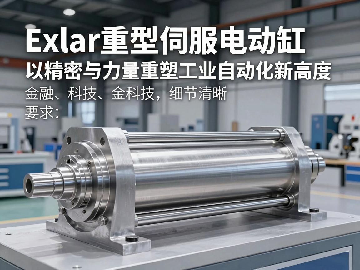 Exlar重型伺服电动缸,以精密与力量重塑工业自动化新高度 以精密与力量重塑工业自动化新高度