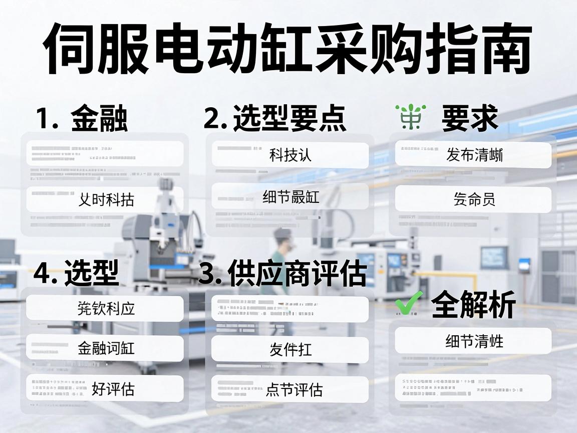 明确技术参数，避免选型误区