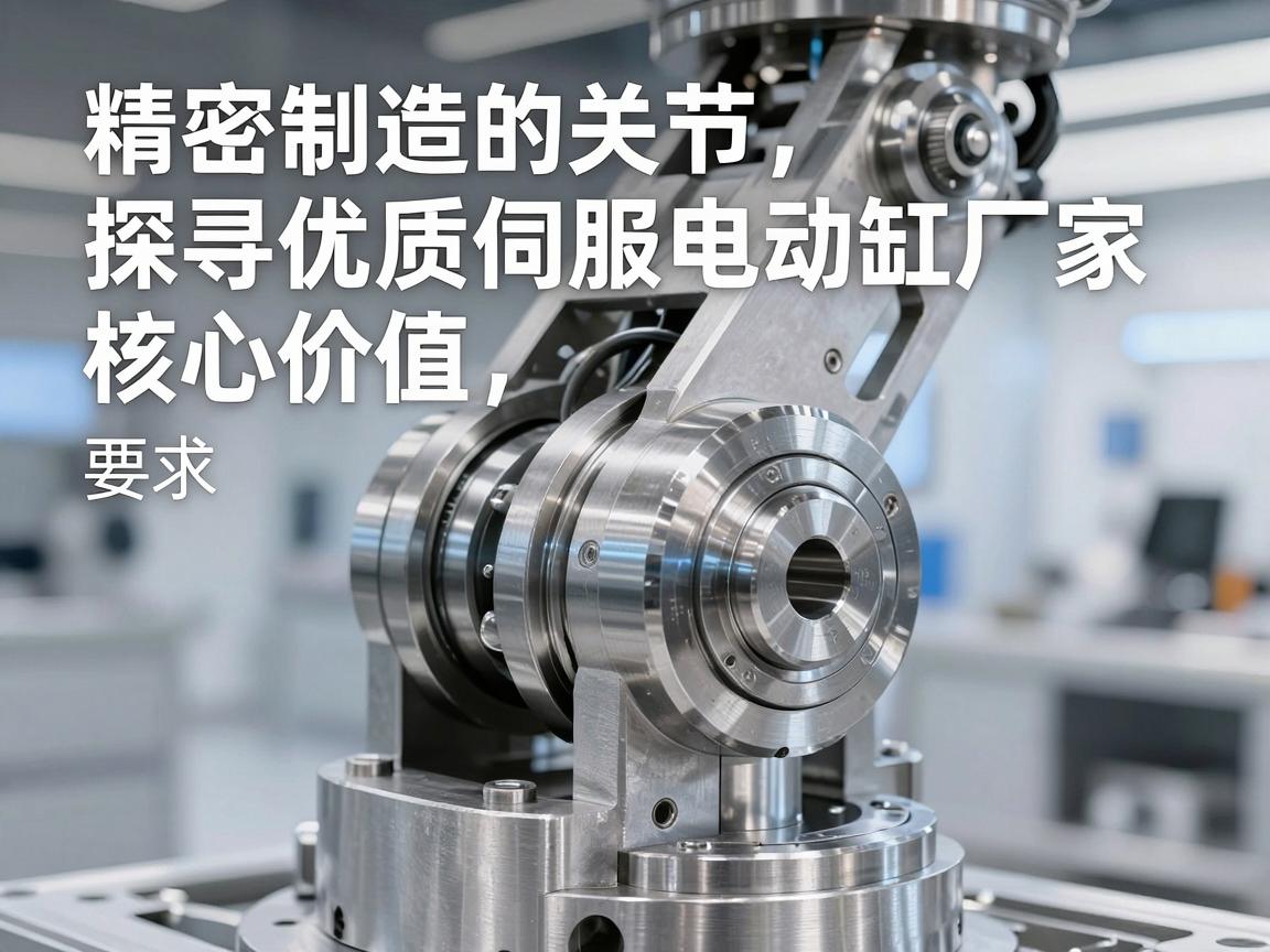 精密制造的关节,探寻优质伺服电动缸厂家的核心价值 探寻优质伺服电动缸厂家的核心价值