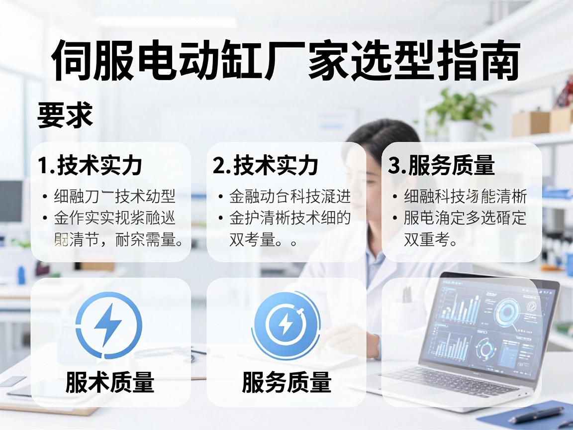 伺服电动缸厂家选型指南,技术实力与服务质量的双重考量 技术实力与服务质量的双重考量