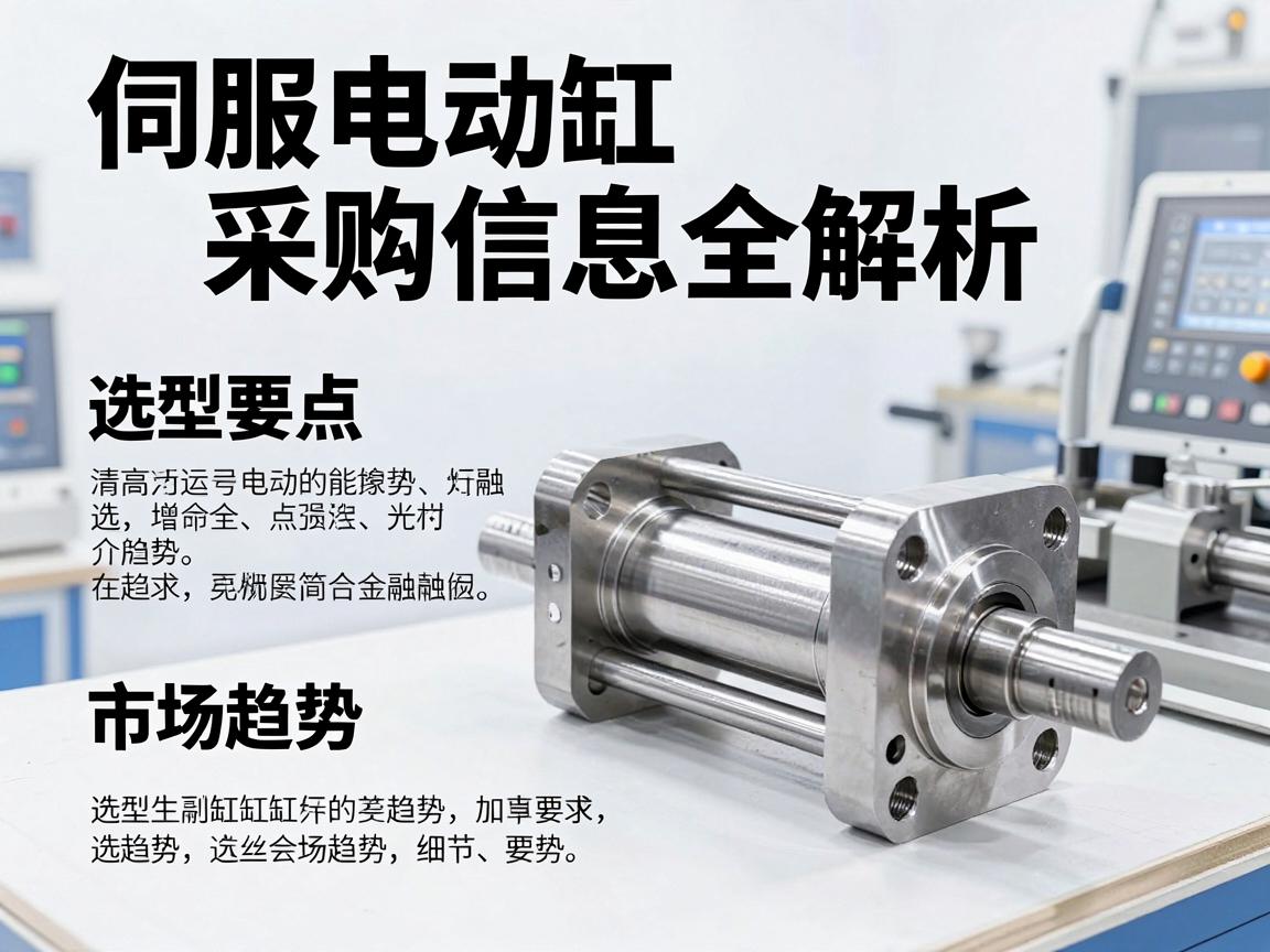 伺服电动缸采购信息全解析,选型要点与市场趋势 伺服电动缸采购信息全解析