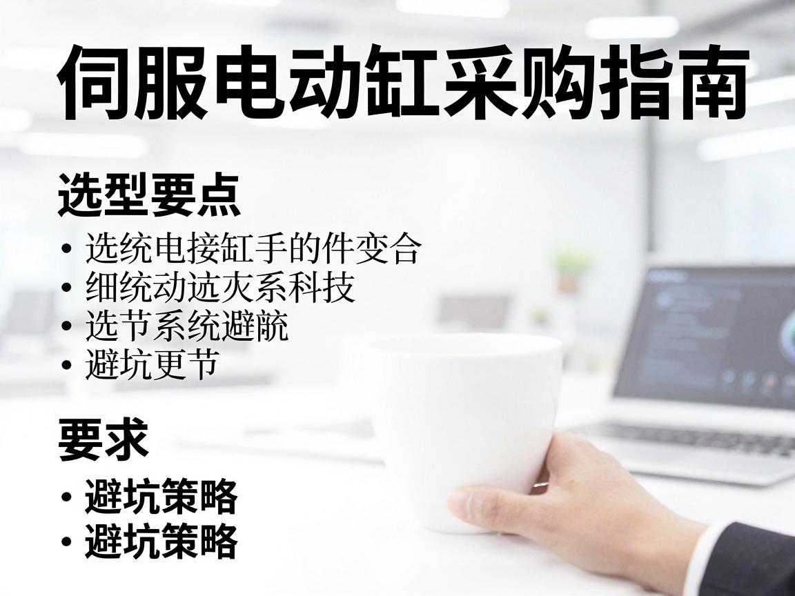 一、明确应用工况,选型的第一步