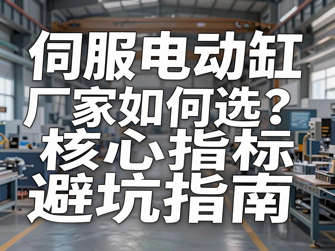 伺服电动缸厂家如何选?核心指标与避坑指南 伺服电动缸厂家如何选