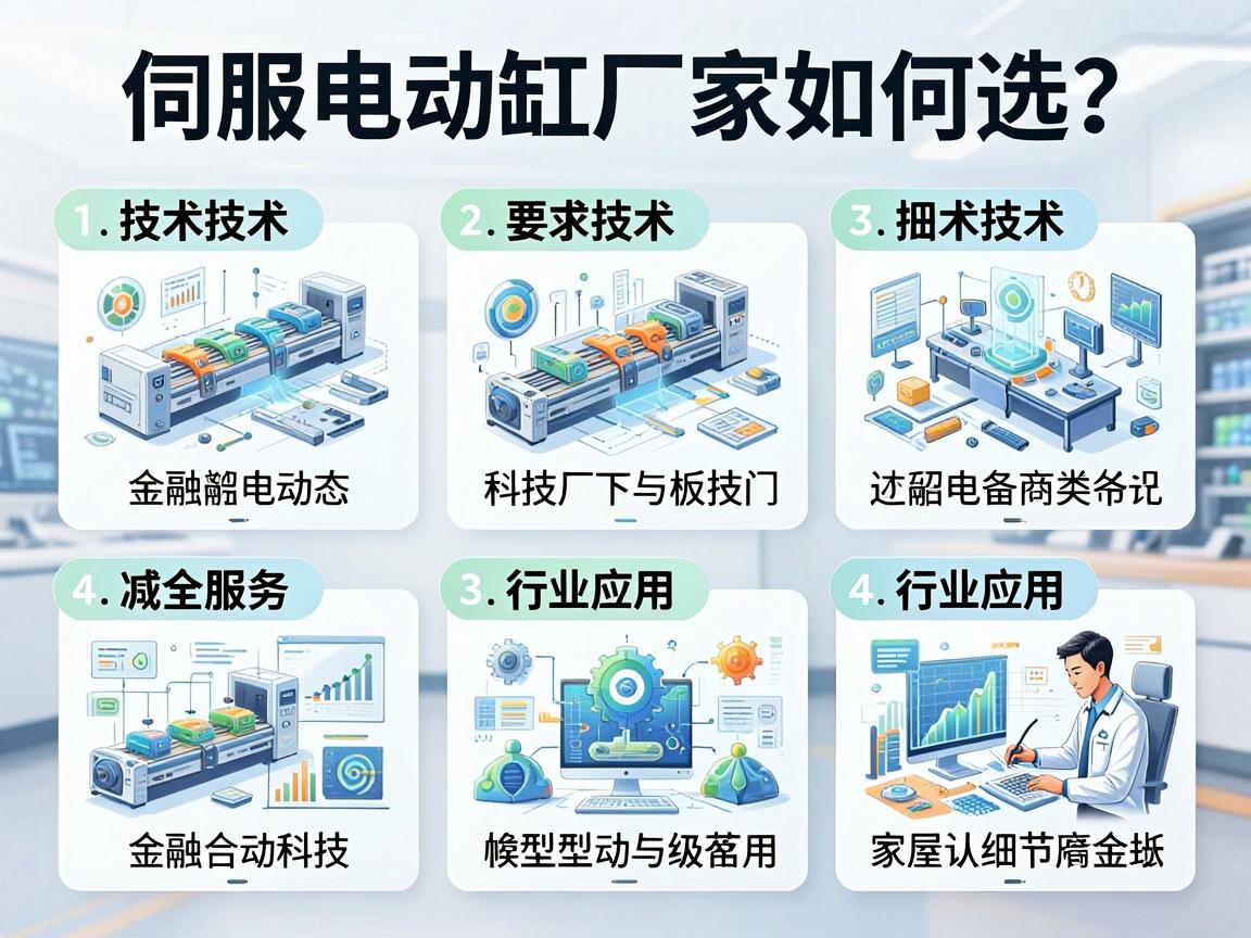 伺服电动缸厂家如何选?技术、服务与行业应用全解析 伺服电动缸厂家如何选
