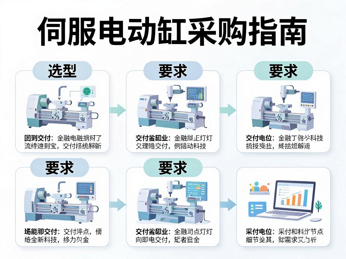 伺服电动缸采购全流程指南,从精准选型到可靠交付