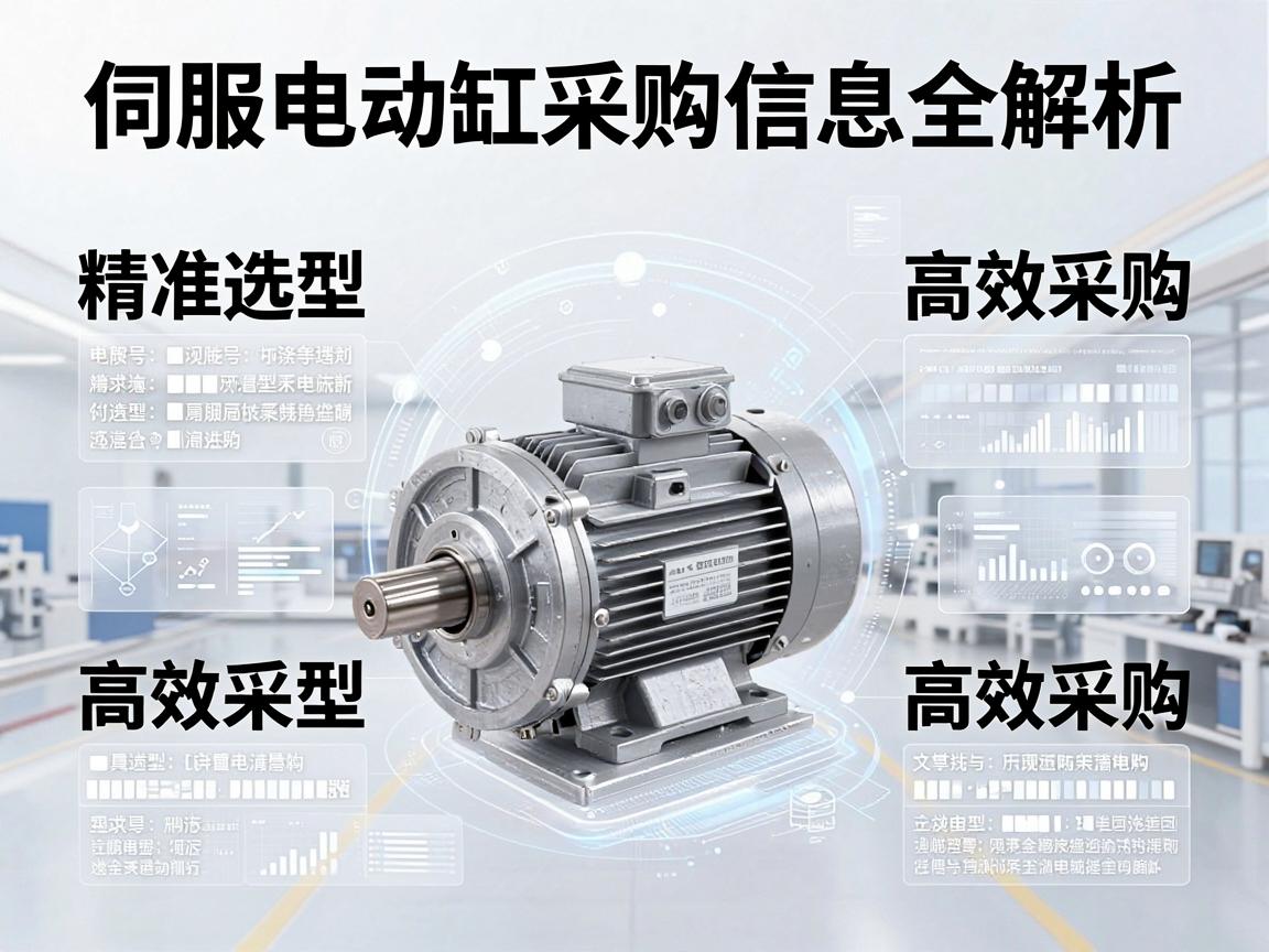 精准选型与高效采购,伺服电动缸采购信息全解析 伺服电动缸采购信息全解析