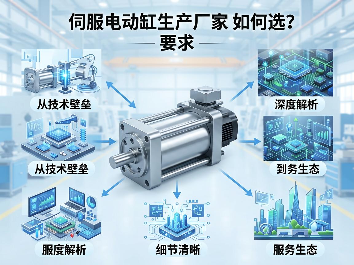 伺服电动缸生产厂家如何选?从技术壁垒到服务生态的深度解析 从技术壁垒到服务生态的深度解析
