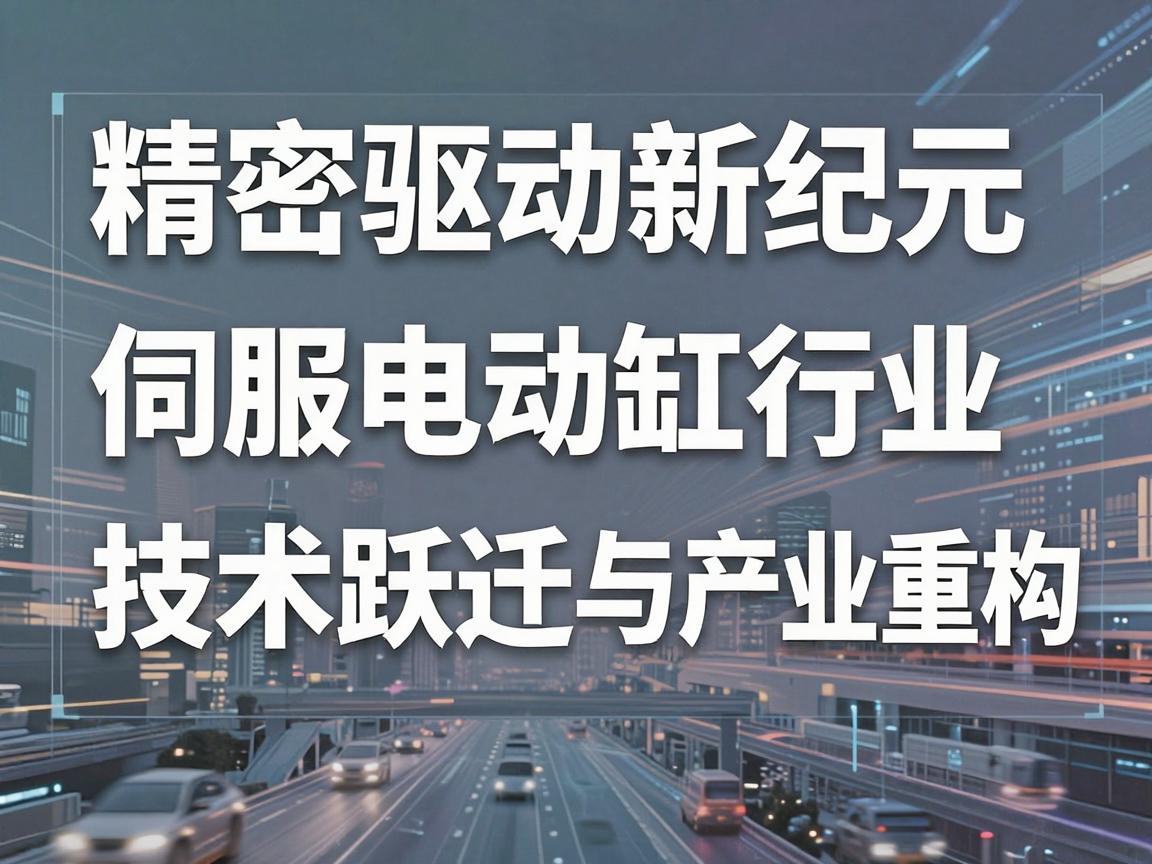 伺服电动缸行业的技术跃迁与产业重构