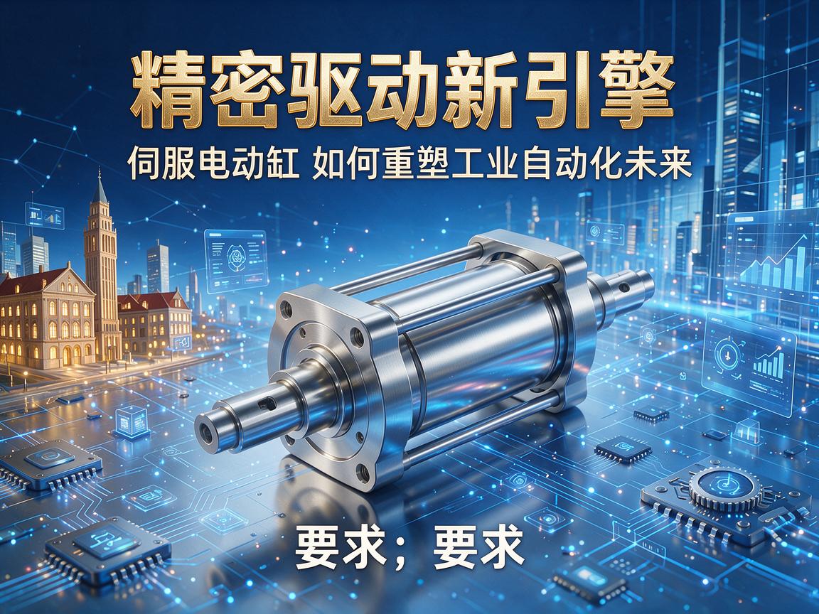 精密驱动新引擎,伺服电动缸如何重塑工业自动化未来 伺服电动缸如何重塑工业自动化未来