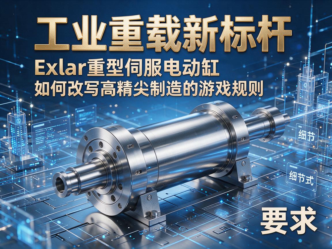 Exlar重型伺服电动缸如何改写高精尖制造的游戏规则
