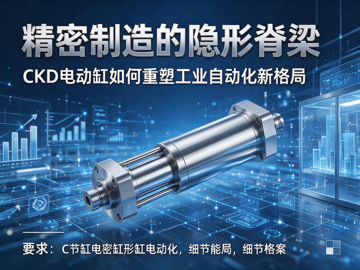 精密制造的隐形脊梁,CKD电动缸如何重塑工业自动化新格局 CKD电动缸如何重塑工业自动化新格局