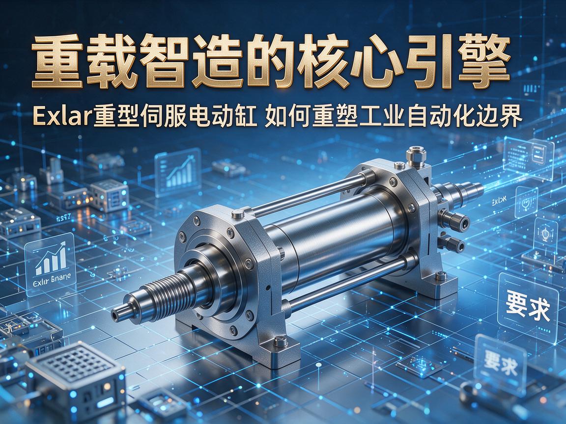 重载智造的核心引擎,Exlar重型伺服电动缸如何重塑工业自动化边界 Exlar重型伺服电动缸如何重塑工业自动化边界