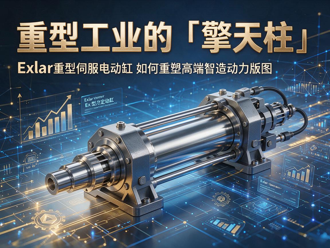 重型工业的「擎天柱」Exlar重型伺服电动缸如何重塑高端智造动力版图 Exlar重型伺服电动缸如何重塑高端智造动力版图