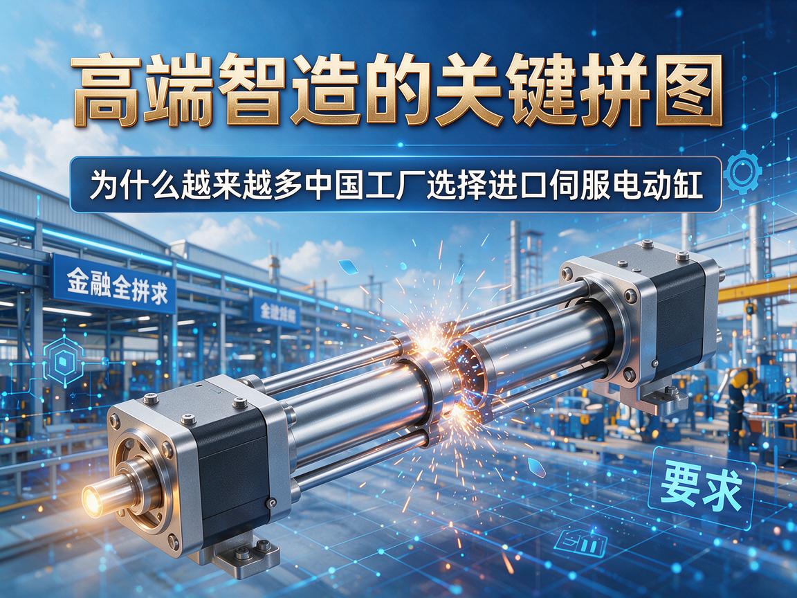 高端智造的关键拼图,为什么越来越多中国工厂选择进口伺服电动缸? 为什么越来越多中国工厂选择进口伺服电动缸