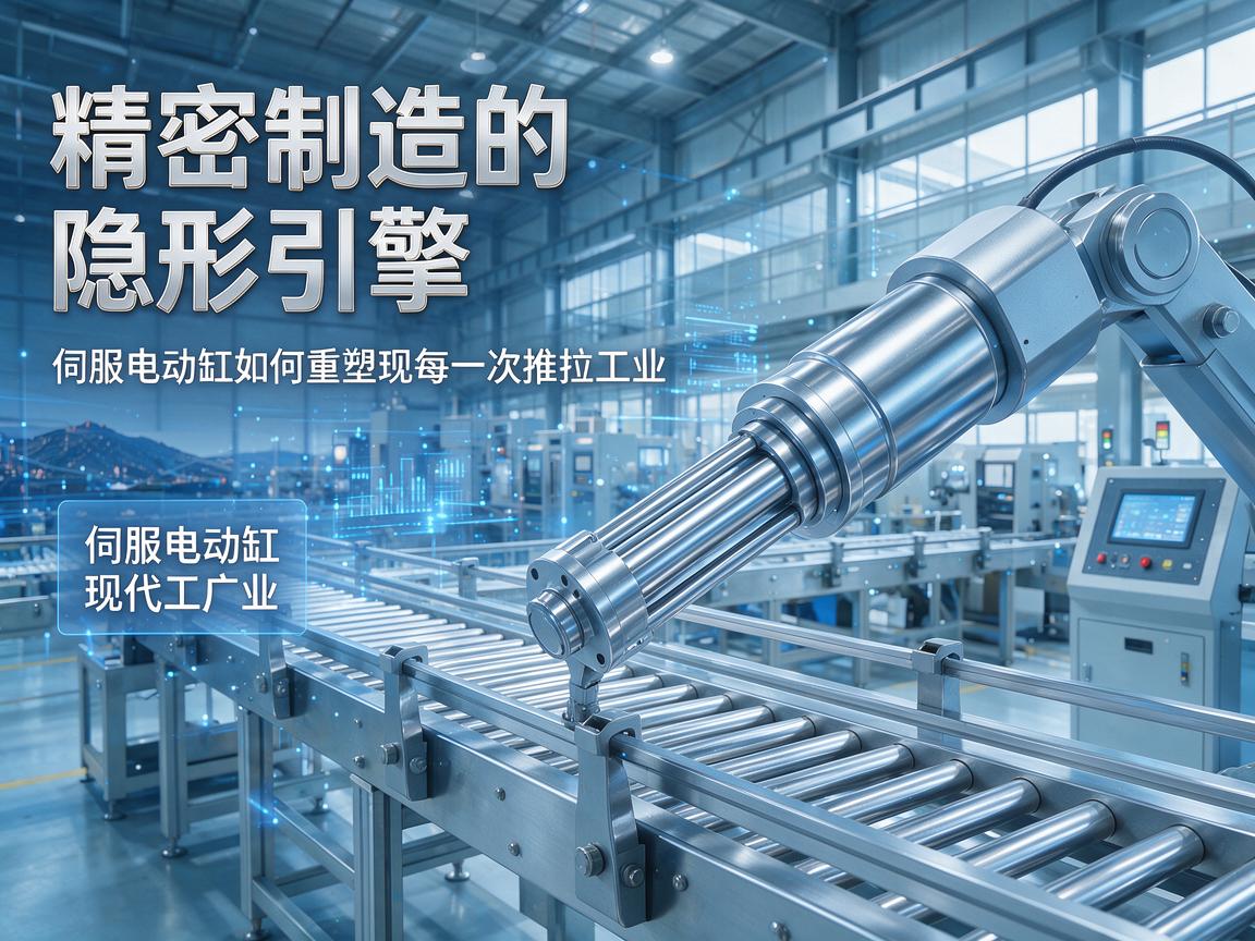 精密制造的隐形引擎,伺服电动缸如何重塑现代工业的每一次推拉 伺服电动缸如何重塑现代工业的每一次推拉