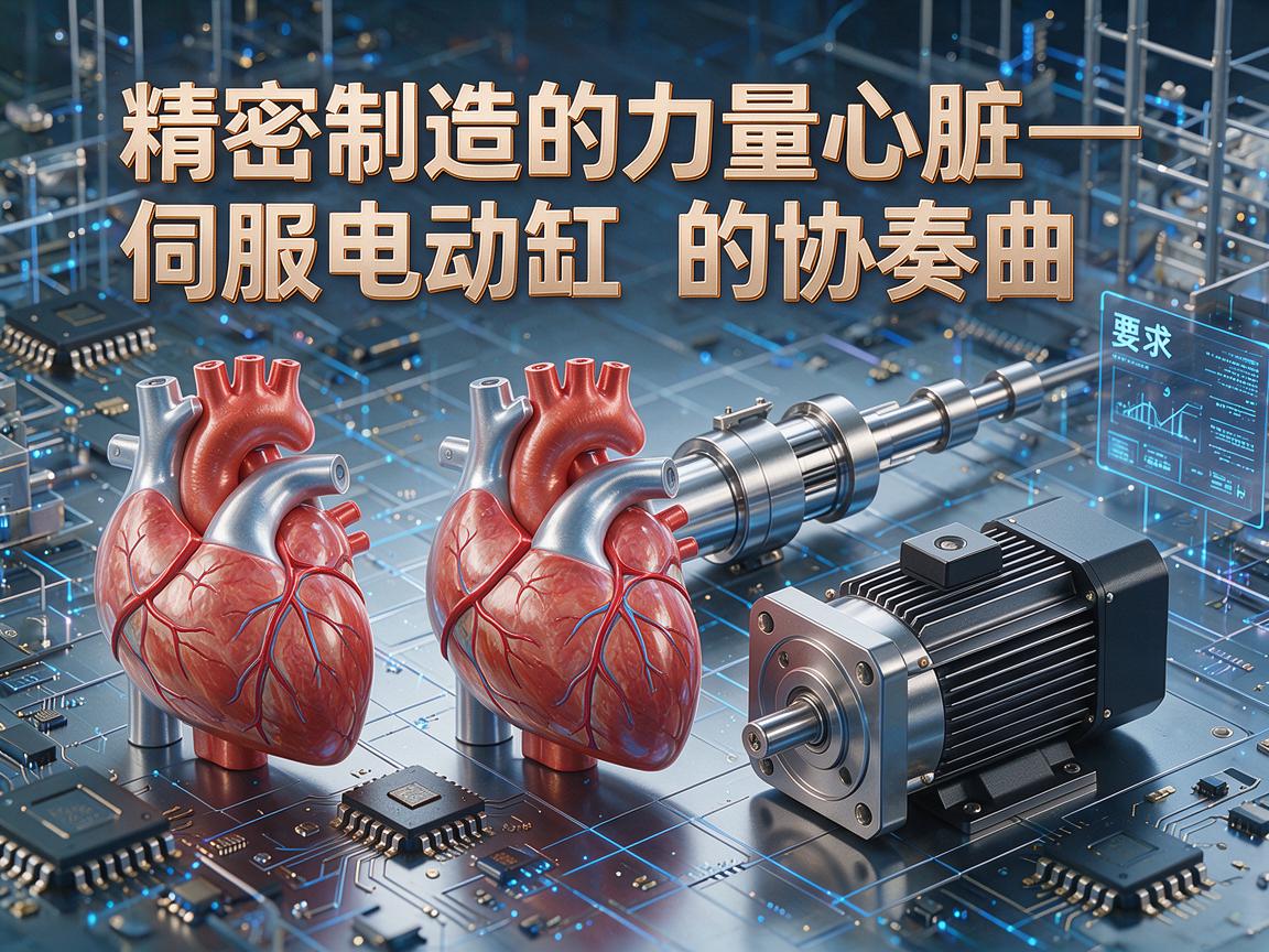 精密制造的力量心脏—伺服电动缸与伺服电机的协奏曲 伺服电动缸与伺服电机的协奏曲