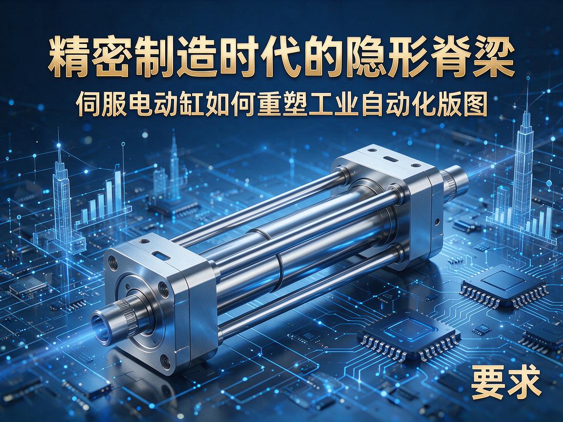 精密制造时代的隐形脊梁,伺服电动缸如何重塑工业自动化版图 伺服电动缸如何重塑工业自动化版图