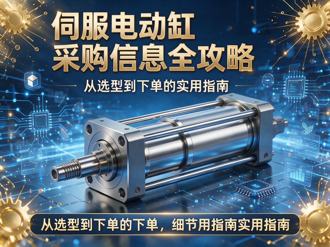 一条完整的伺服电动缸采购信息应包含哪些内容？