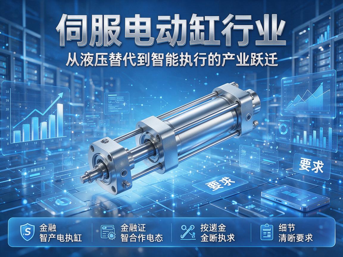 技术逻辑,为什么是伺服电动缸?