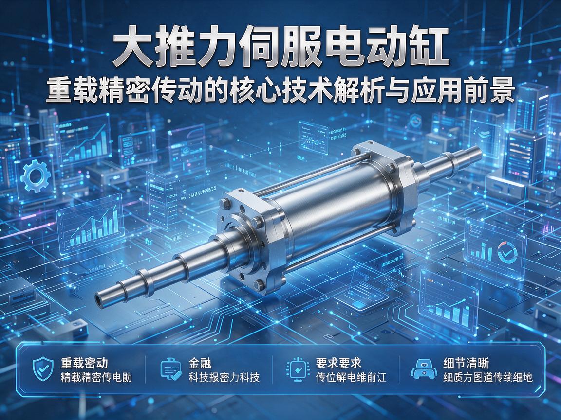 大推力伺服电动缸,重载精密传动的核心技术解析与应用前景 重载精密传动的核心技术解析与应用前景
