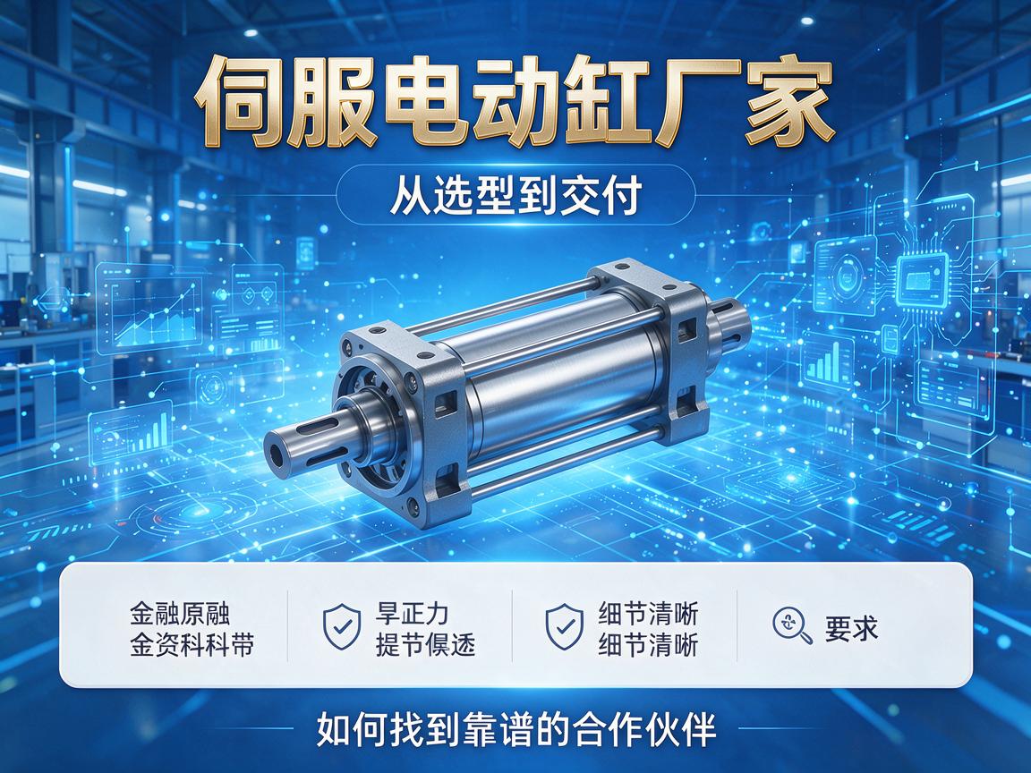 本文将从行业现状、厂家核心能力、选型要点和合作建议四个维度,为你系统梳理寻找优质伺服电动缸厂家的思路。