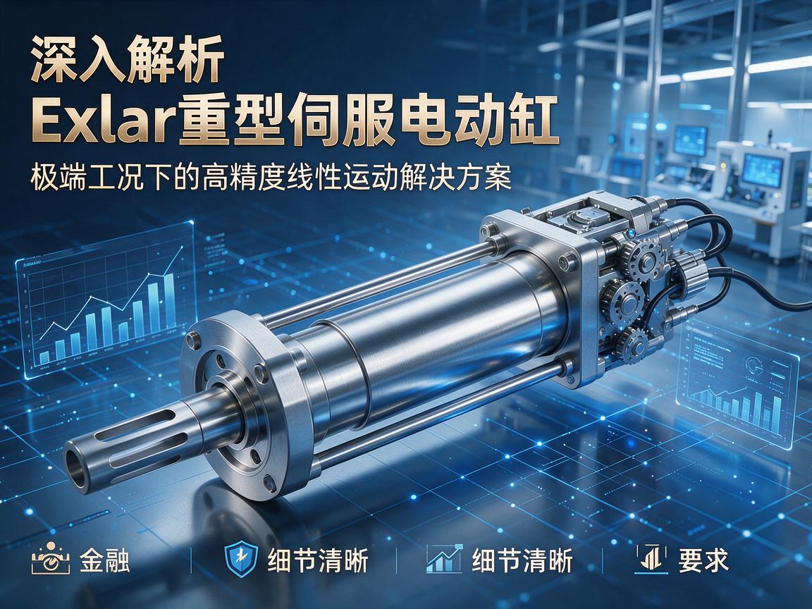 Exlar重型伺服电动缸深度解析，极端工况下的高精度线性运动解决方案