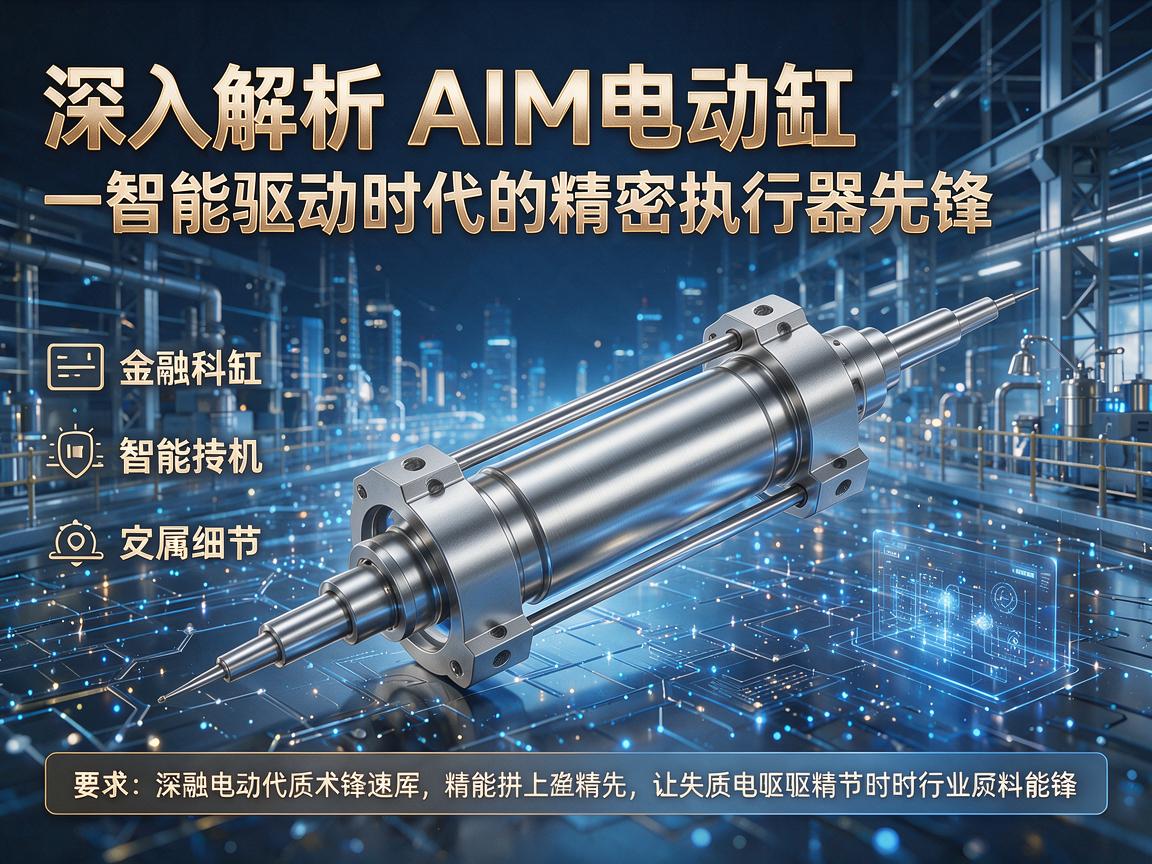 深入解析AIM电动缸,智能驱动时代的精密执行器先锋 智能驱动时代的精密执行器先锋