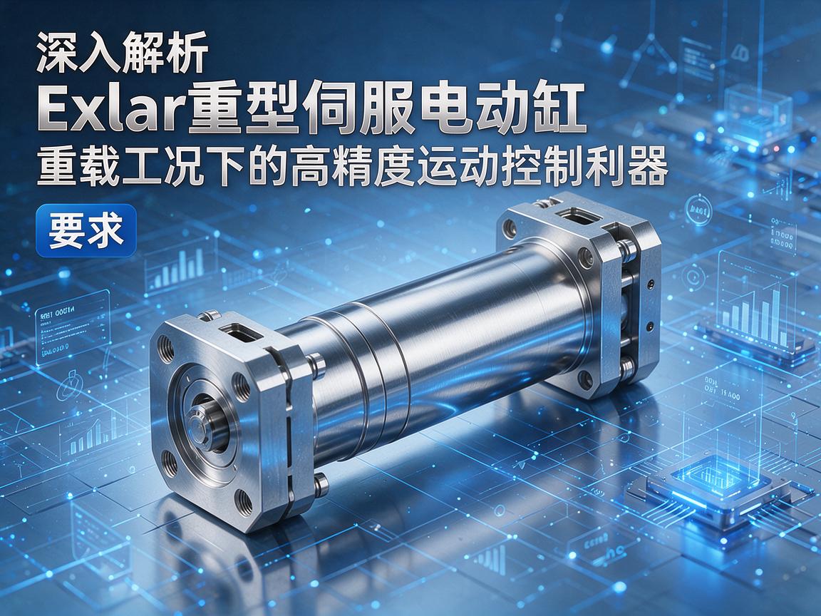 深度解析Exlar重型伺服电动缸，重载工况下的高精度运动控制利器