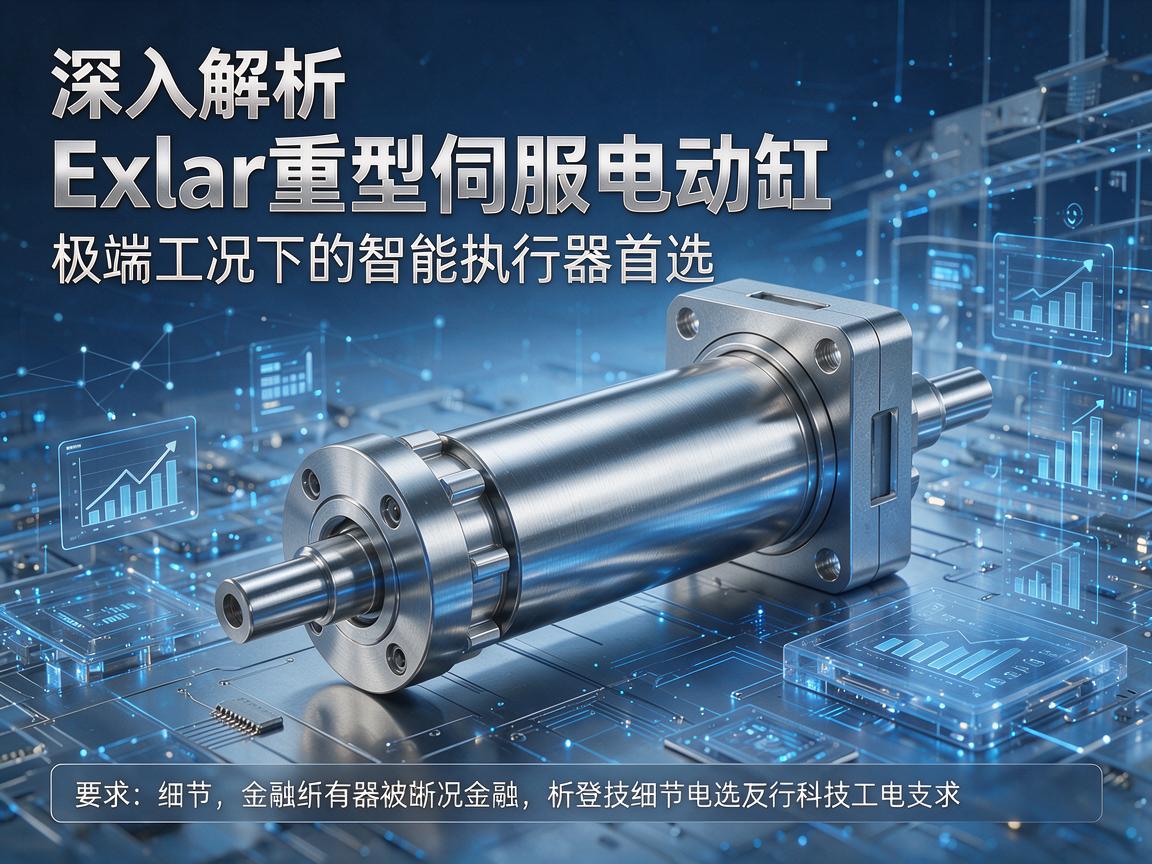 深入解析Exlar重型伺服电动缸,极端工况下的智能执行器首选 深入解析Exlar重型伺服电动缸