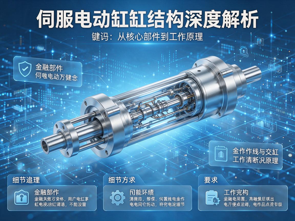 伺服电动缸结构深度解析,从核心部件到工作原理 伺服电动缸结构深度解析