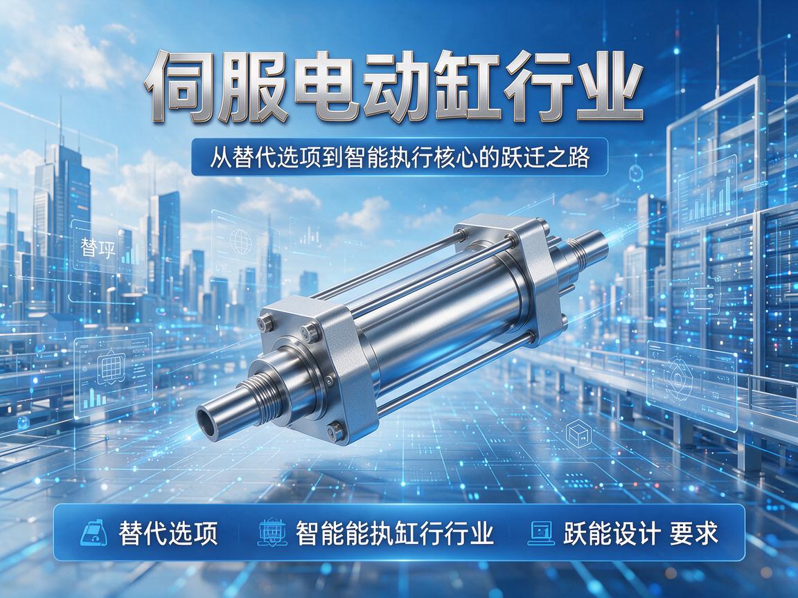 伺服电动缸行业,从替代选项到智能执行核心的跃迁之路 从替代选项到智能执行核心的跃迁之路