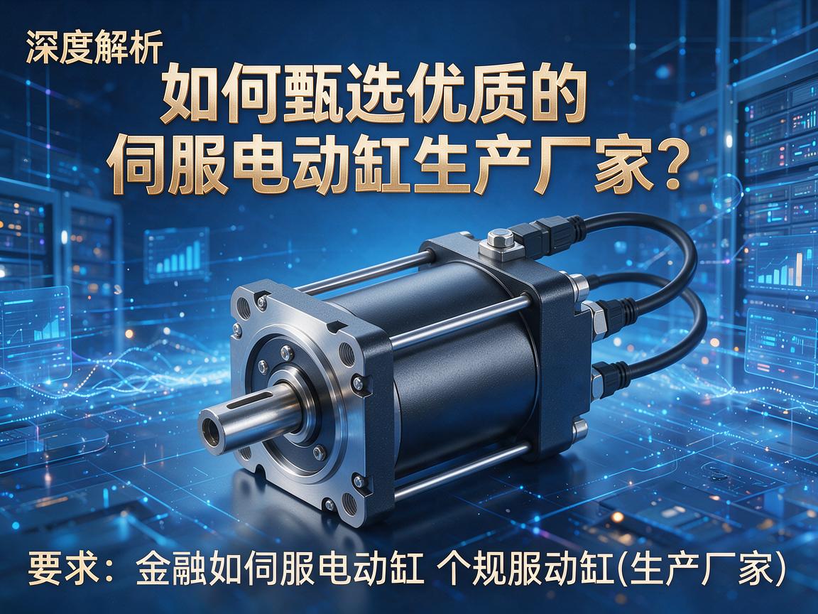 深度解析,如何甄选优质的伺服电动缸生产厂家? 如何甄选优质的伺服电动缸生产厂家