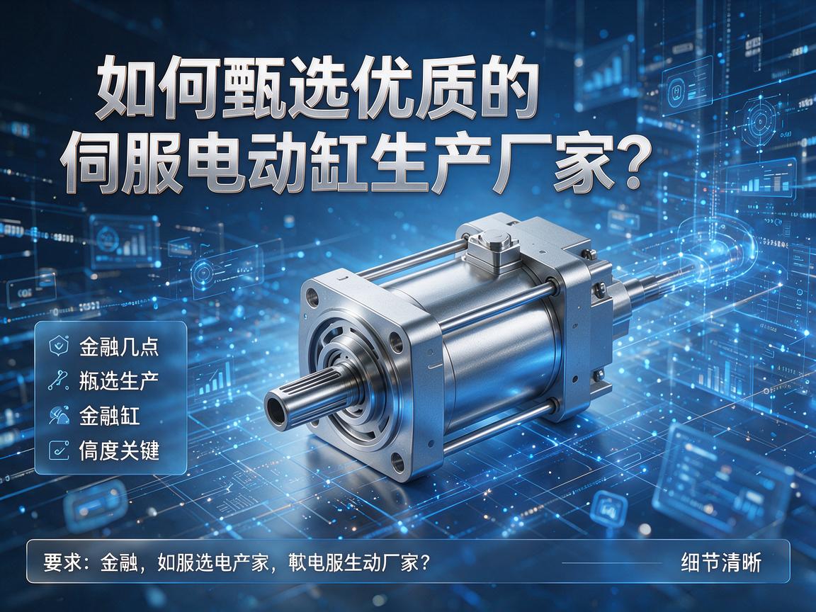深度解析,如何甄选优质的伺服电动缸生产厂家?这几点是关键! 如何甄选优质的伺服电动缸生产厂家